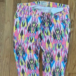 Arrow Print Stiletto Jeans